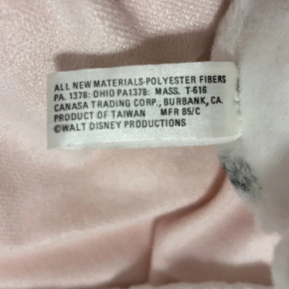 Vintage Disney 101 Dalmatian Puppy plush 7” - Picture 7 of 7